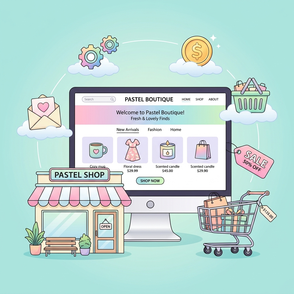 Minh họa hệ thống bán hàng đa kênh Shoppa VN